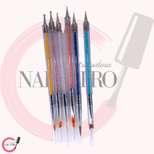 Pinceles con dotting Charm Limit - Pack x 6